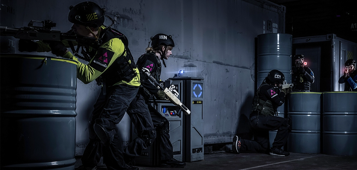 Lasertag Hamburg TILTA Angebot Gruppentarif Kurzspiel